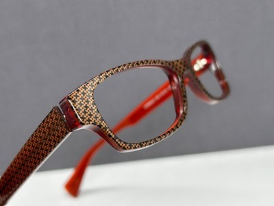 Lafont Brille Herren Damen Braun  eckig Symbole 549 NP:168 