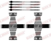 ZubehöRsatz Scheibenbremsbelag Quick Brake 109-0109 FüR X5 F90 BMW G30 5Er G31