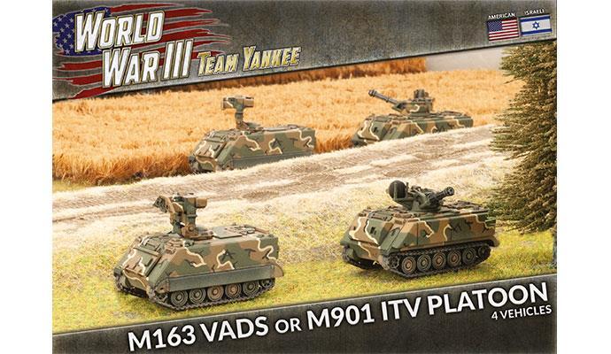 M163 VADS или M901 ITV Взвод американской команды Янки времен Третьей мировой войны