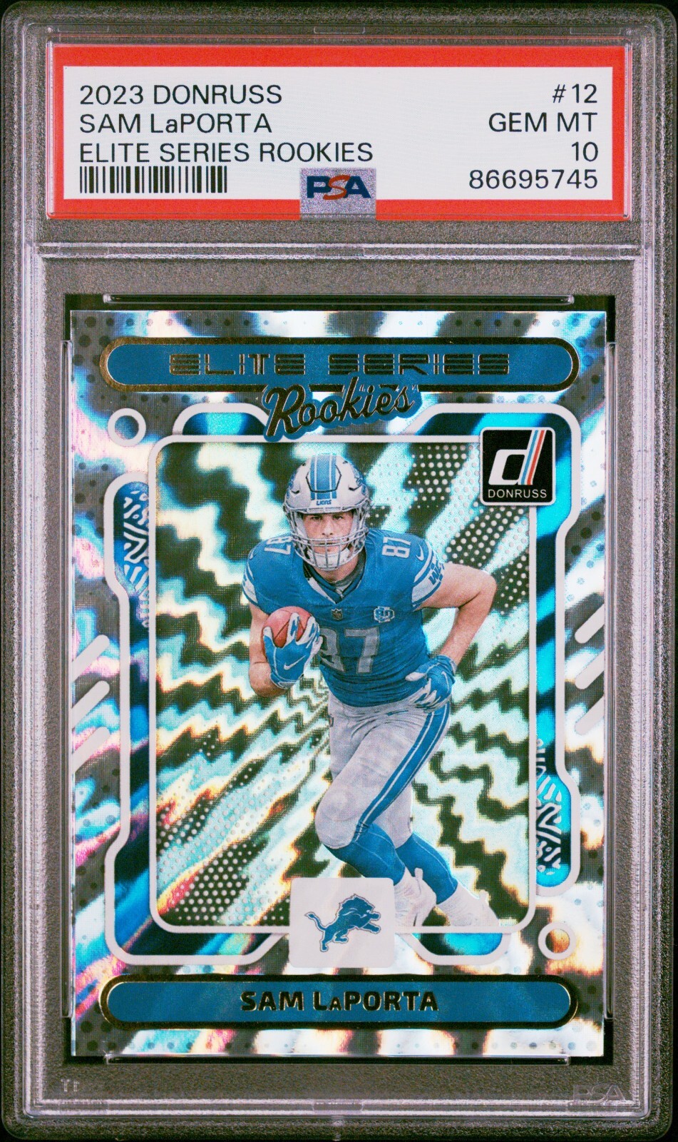 Sam LaPorta Panini Donruss Elite Series Rookies #12 Base