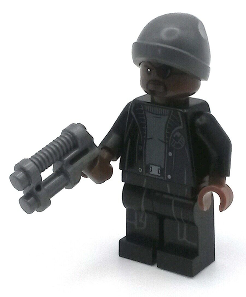 Nick Fury Beanie MüTze 76196 Marvel Superhelden Avengers Lego® Minifigur Neu New-image