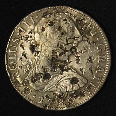 1780-Mo MM Mexico 8 Reales - Chopmarks - Free Shipping USA | eBay