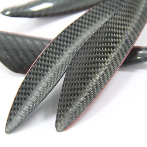 4pcs Universal Real Dry Carbon Fiber Front Bumper Fins Spoiler Canards - Bild 5 von 12