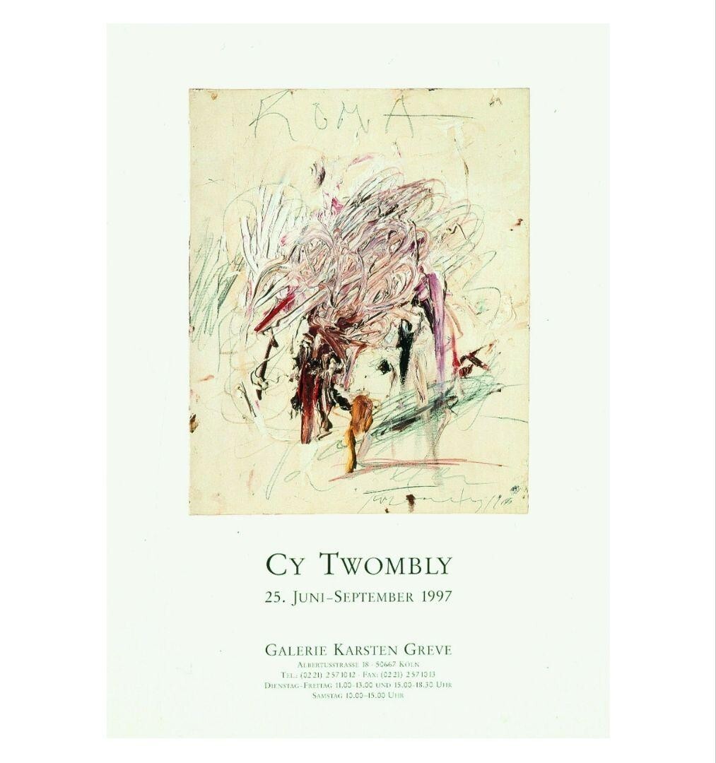 Cy Twombly ポスター Cy Twombly Poster | Gagosian Shop