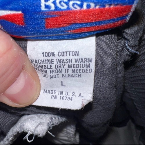 Pantalones Cortos Atléticos Reebok Vintage Gris Algodón Talla Grande - Imagen 6 de 6