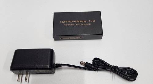 HDR HDMI Splitter 1×2 4K/60Hz UHD HDCP2.2 - Picture 3 of 6