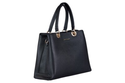 Damen Tasche Kunstleder Umhängetasche schwarz Pierre Cardin