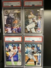 2020 Topps 9 Trent Grisham RC PSA 9 | Solak | Puk | Isan Diaz RCs | Lot of 4