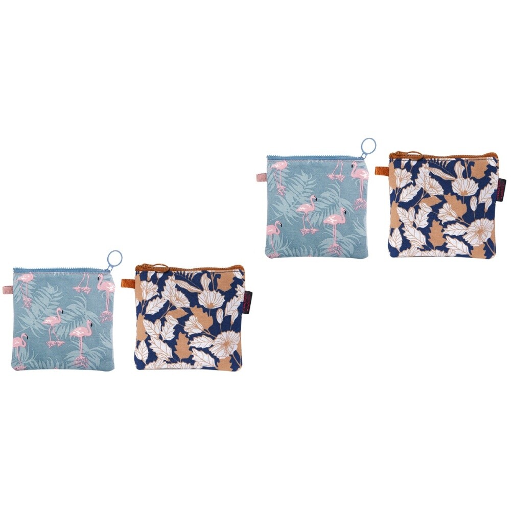 2pcs Pouch Change Bags Sanitary Organizer Bag Cosmetic Bag Sanitary