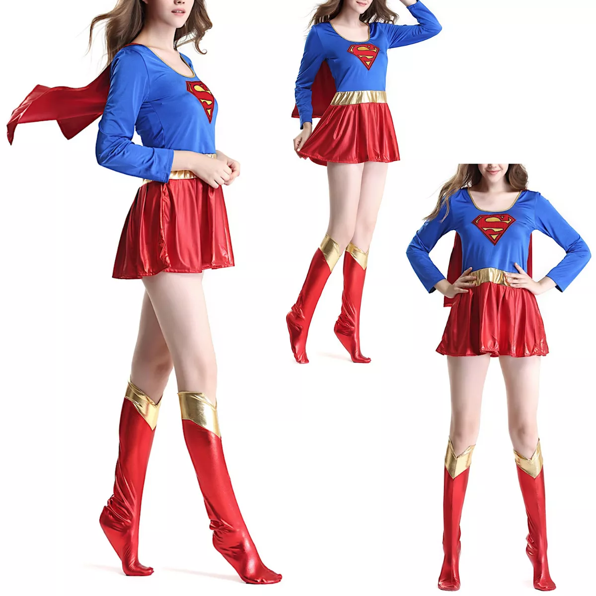 Supergirl hotsell vestito carnevale