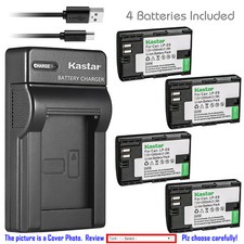 Kastar Battery Slim Charger for Canon LP-E6 LP-E6N LC-E6  Canon EOS 80D Camera