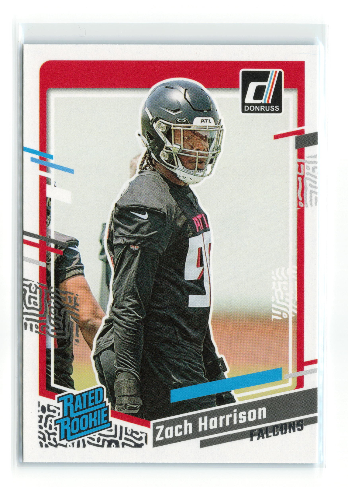 Zach Harrison #306 2023 PANINI DONRUSS Rated Rookie