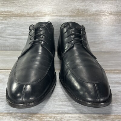 Cole Haan Mens Grand OS Black Leathers Split Toe Oxford  display picture 1