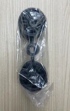 USA SELLER - Tamiya Black 12 Spoke 26mm + 2mm Offset Touring Car Wheels (x4)