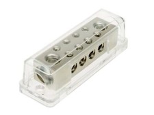 30.3601-02s silber-Line 8-fach Verteilerblock...
