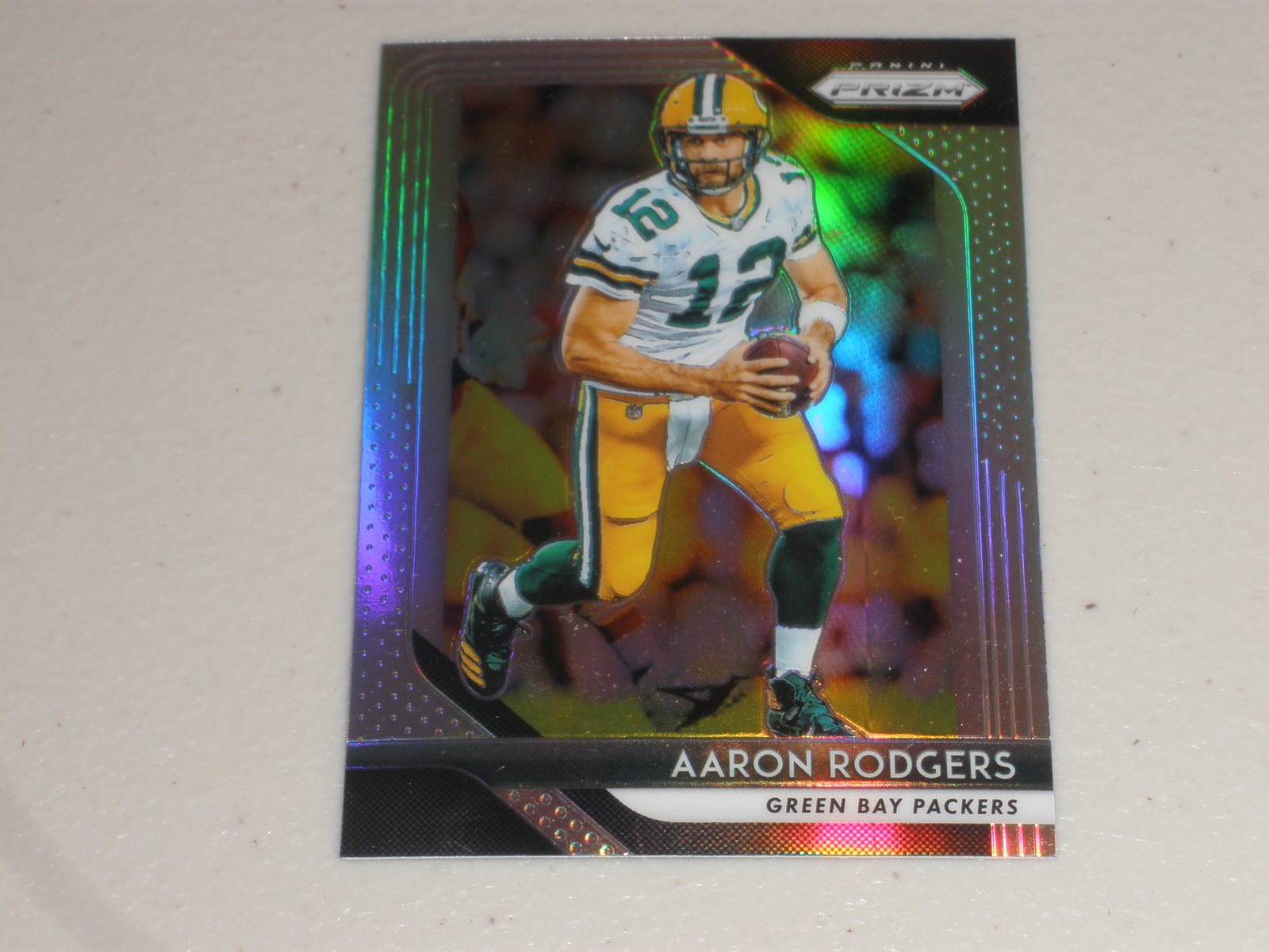 2018 Panini Prizm Silver Prizm #127 Aaron Rodgers