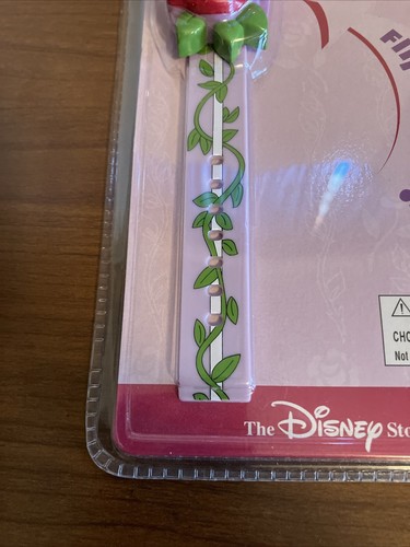 Orologio da polso Disney Store La Bella e la Bestia Belle Flip Open Rose nuovo con scatola - Foto 4 di 8