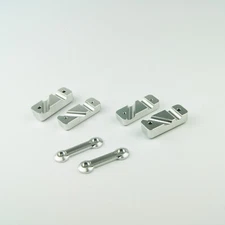 CNC aluminium Alloy wing mount kit for losi DBXL