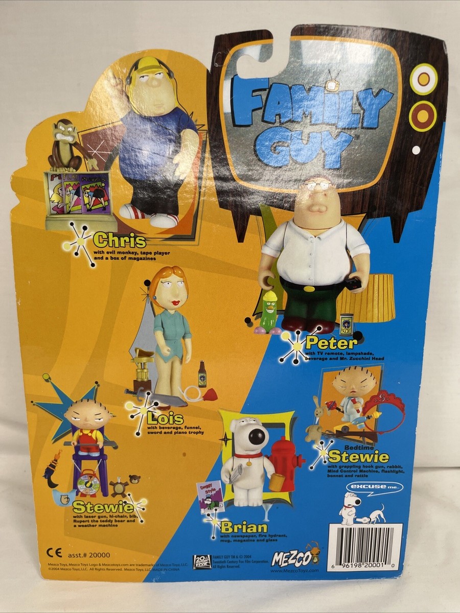 Family Guy フィギュア ピーター ファミリー・ガイ MEZCO Family Guy Series 1 Peter Griffin Variant Action Figure 2004