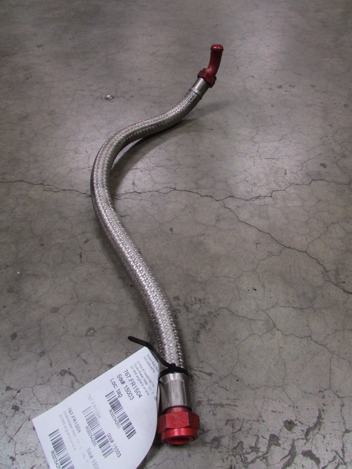 Ferrari 360 Radiator to Disareator Hose, Used, P/N 201656
