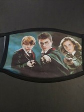 Harry Potter Face Mask Double Layer With Filter Pocket
