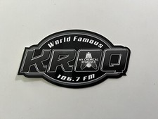 (1) MY CHEMICAL ROMANCE (2022) Official World Famous KROQ 106.7 Promo Sticker
