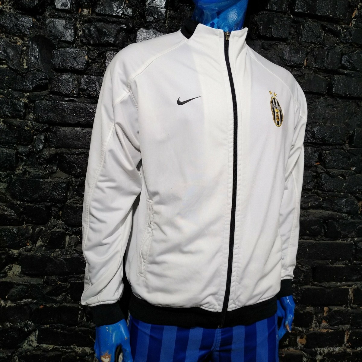 Juventus JUVE Training Jacket With Zipped White Nike Polyester
