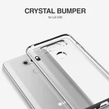 VRS for LG V30 Case Crystal Bumper Smartphone Case - 3 Color Model