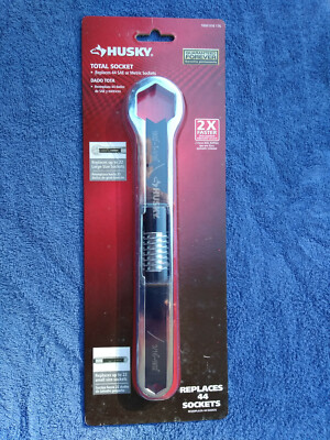 Husky Total Socket Wrench 1000016176 - Replaces 44 SAE or Metric Sockets 