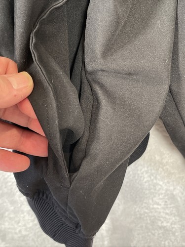 Ashworth Weather Systems Golf Wind Water Resistant Black XL Pullover BASF Cuff - Picture 5 of 8