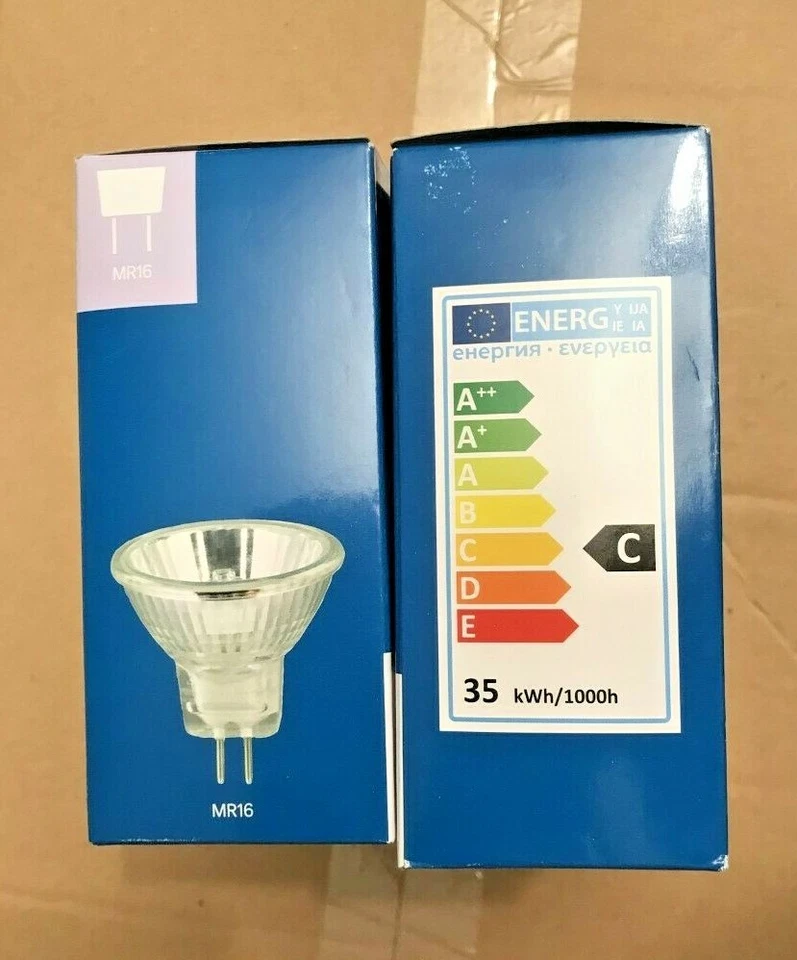 MR16 6x Spotlight Bulbs Halogen Dimmable Warm White Spot light 50W Watt - Image 3 of 3