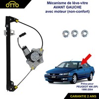 Elektrisches Fensterheber Mit Motor Links Fahrer FüR Peugeot 406 HDI 16V 9221K7
