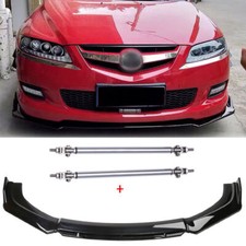 Stoßstange Spoilerschwert Frontspoiler Spoilerlippe für Mazda 2 3 5 6 CX-3 CX-5