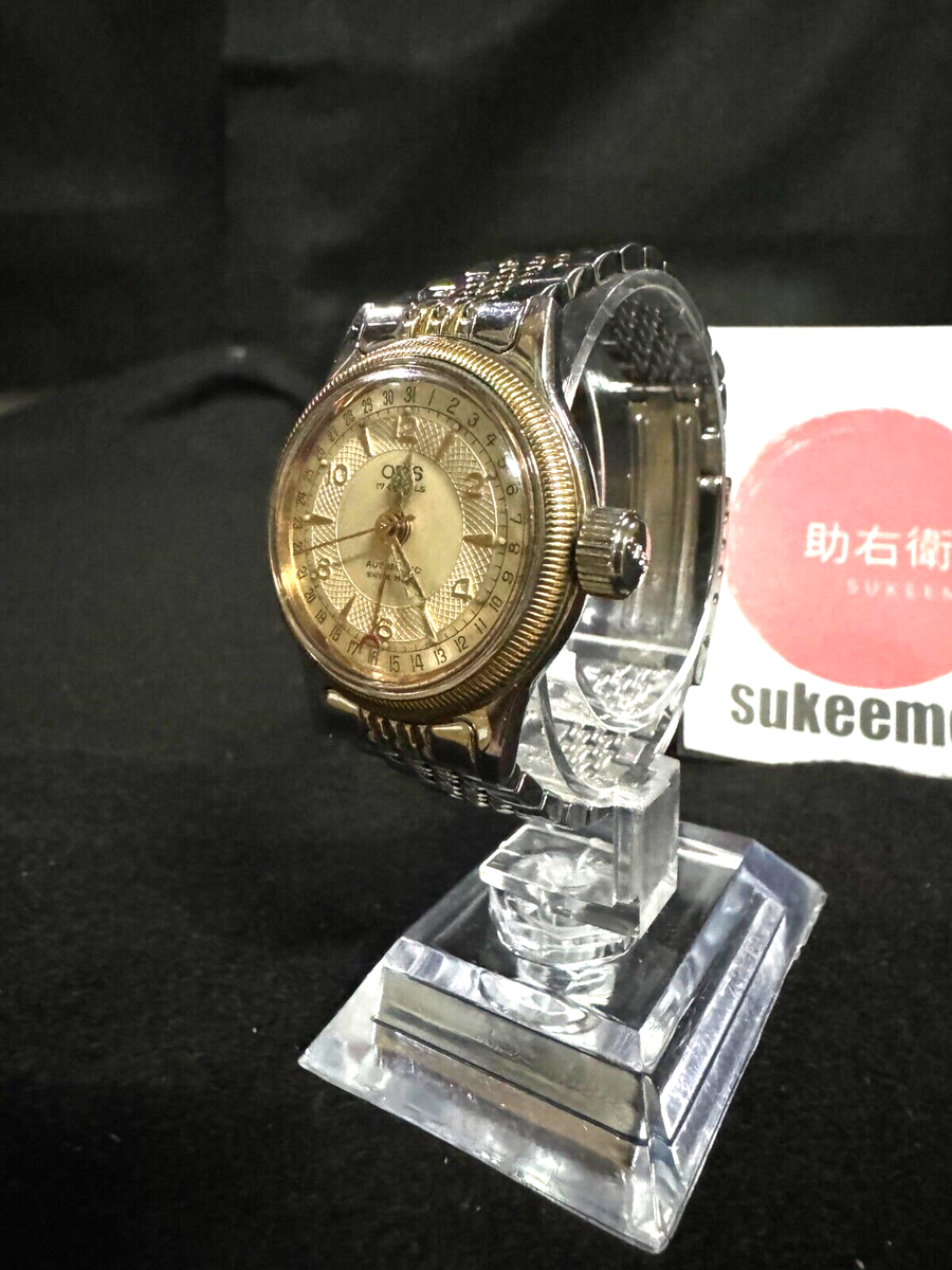 Vintage ORIS 7464 Big Crown Pointer Date 27mm Watch Skeleton