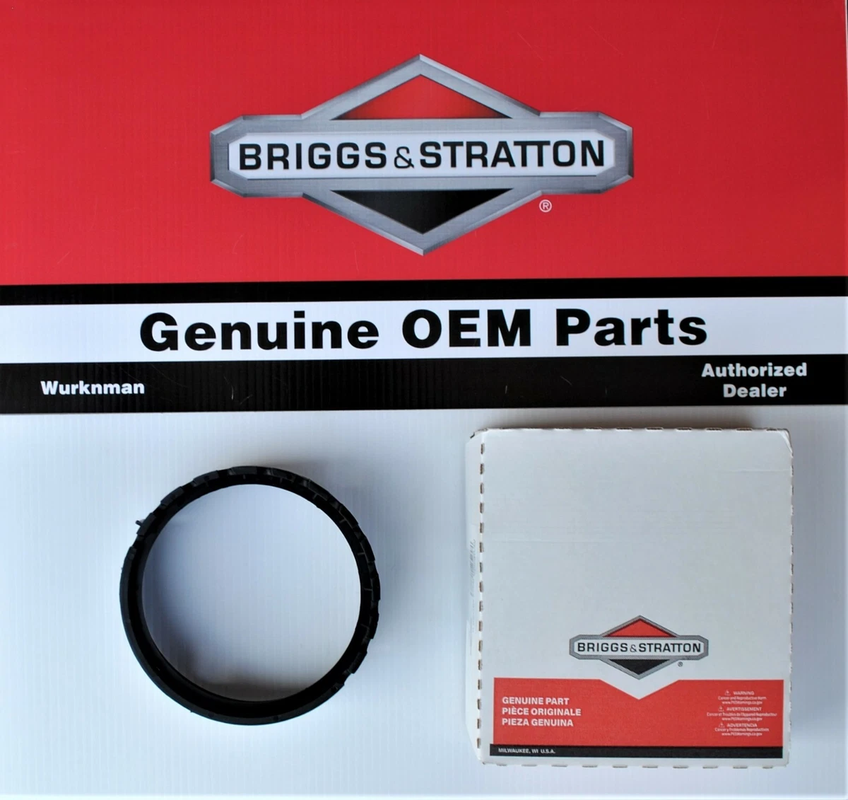 Set Anelli Fasce Elastiche Originali Briggs &amp; Stratton, Parte STD #499996