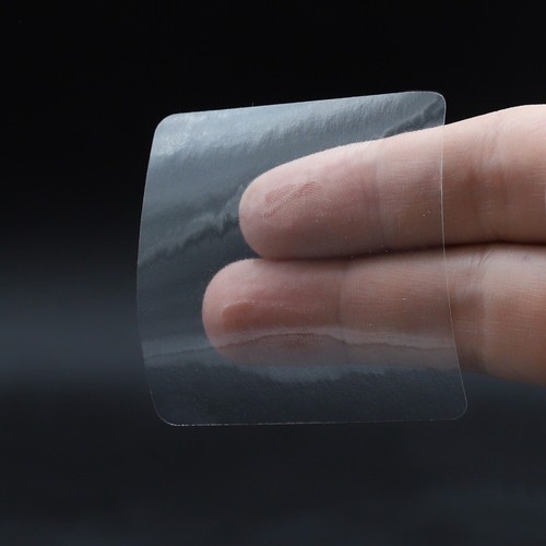 Wafer Seals Clear Transparent Square Stickers | 2" Inches Wide | 5,000 Pack - Picture 6 of 9