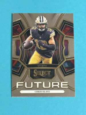 2023 Panini Select Chris Olave Future #FUT-COL New Orleans Saints (B)