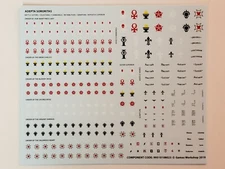 Transfer Decals, Adepta Sororitas, Sisters of Battle, 40K, GW