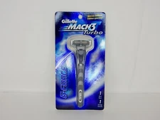 GILLETTE MACH 3 G FORCE RAZOR HANDLE & CARTRIDGE *RARE*
