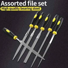 Files Set Rasp Woodworking Sanding Shaping Small Steel File Needle Carving Tools
