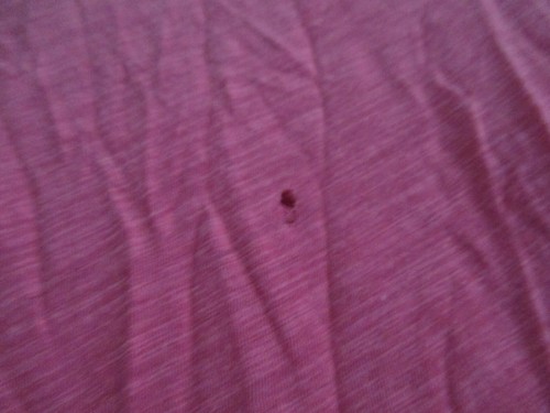 Victor's Secret Women's M Medium Cotton Solid Pink Short Sleeve V-Neck T-Shirt - Picture 12 of 12