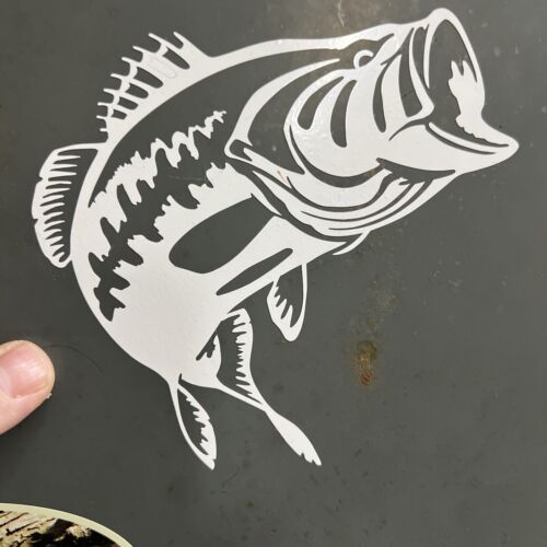 VDE1115 Fish Bass 5" CALCOMANÍA BIG RACK MARCA OFICIAL - Imagen 3 de 5