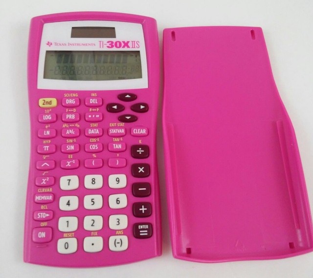 Texas Instruments TI30X IIS 2Line Scientific Calculator, Pink eBay