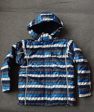 Tolle Scout Skijacke Jugend Gr. M / 140 blau weiß gemustert. Neu und ungetragen