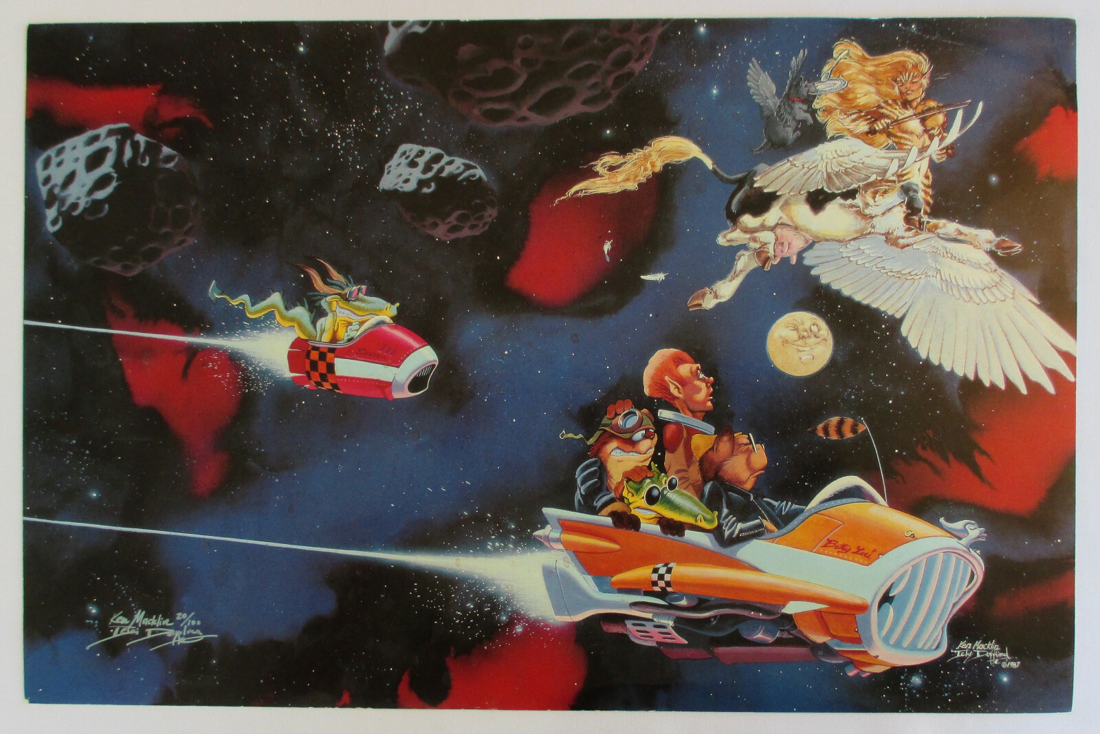 Ken Macklin SIGNED/NUMBERED Limited Edition Print (/100) 1987 17x11 S/N