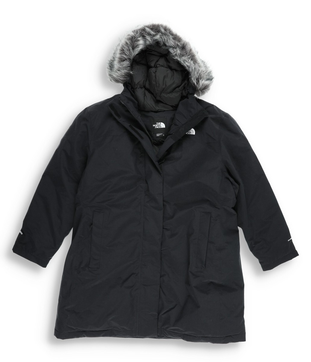 THE NORTH FACE Women's Arctic Hooded Faux-Fur-Trim 600 Fill