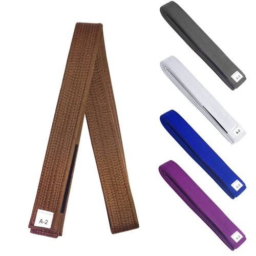Brazilian Jiu Jitsu BJJ Belt – A1 A2 A3 A4 Cotton Belt for Gi & MMA Uniforms - Picture 44 of 50