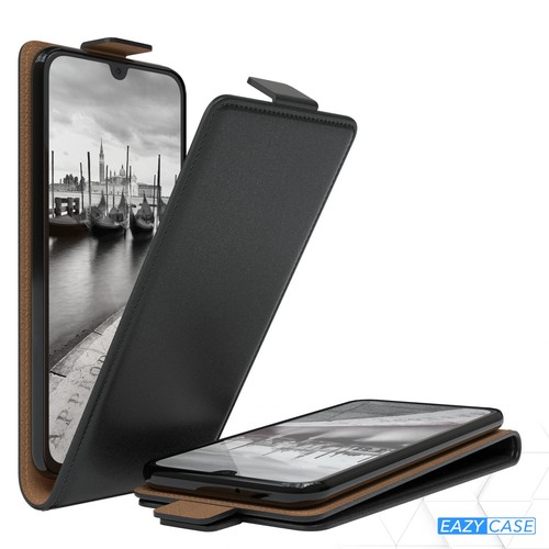 EAZY CASE Futerał ochronny Torba Sztuczna skóra Etui Składana torba 360° Etui na telefon komórkowy Czarne - Zdjęcie 49 z 146