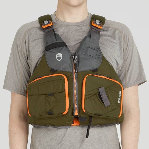 NRS Chinook Fishing PFD Life Jacket - Kayak Life Vest - Picture 34 of 48
