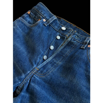 90's】Levi's 501 Made in USA W29 Jeans Straight Denim limited From